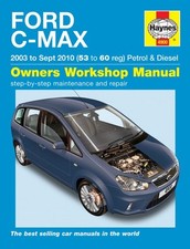 C-Max 03-10 Revue technique Haynes FORD Anglais Etat - NEUVE PORT Reduit France