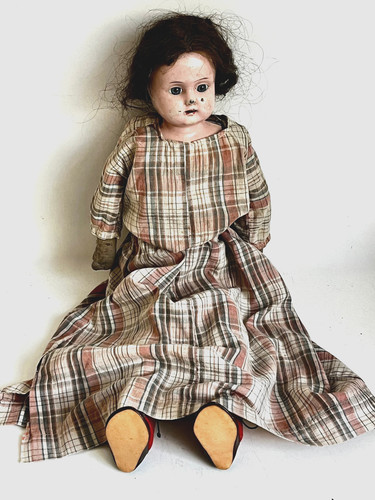 Rare poupée ancienne tête - rare,