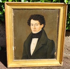 Tableau ancien signé daté