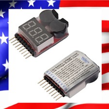 Testeur pour Accu, Batterie LIPO Alarme 1S-8S Cell VOITURE AVION HELICO DRONE RC