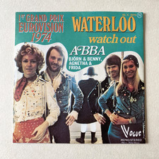 45 tours ABBA - Waterloo / Watch Out