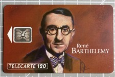 Télécarte Grandes Figures Télécommunications 4 René Barthélémy F343 04/93 120 U