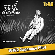 1:48 - Figurine WW2 Pilote Japonais by modelkit.fr