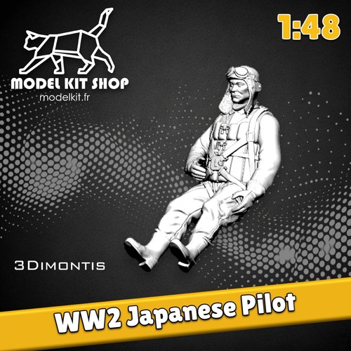 Figurine ww2 pilote - 1:48,