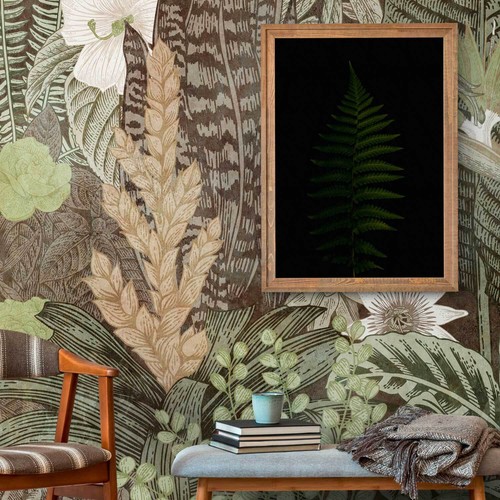 Papier peint jungle - peint,