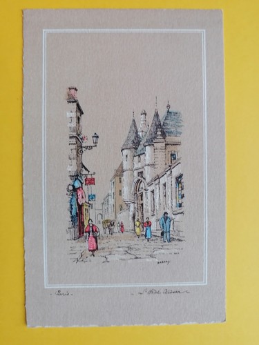 Cpa gravure illustration - cpa,