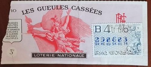 Billet loterie nationale - billet,