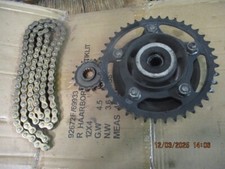 KIT CHAINE + PORTE COURONNE CB500X années 2014