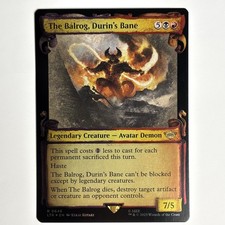 THE BALROG, DURIN'S BANE MTG LOTR - CARTE MAGIC THE GATHERING EN NEUF