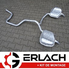 Echappement silencieux pour