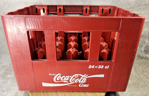 Ancien caisse coca cola - caisse,