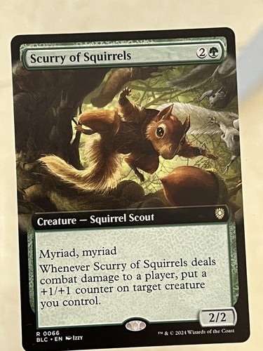Mtg blb bloomburrow scurry - blb, bloomburrow—