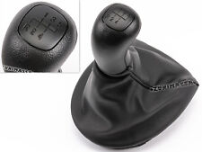 pour MERCEDES V VITO BUS W638 VAN 5 VITESSES NOIR CUIR POMMEAU LEVIER DE VITESSE