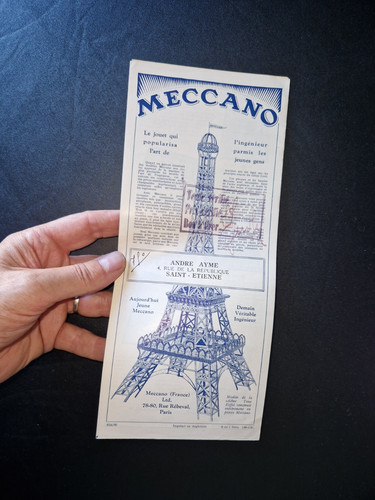 Meccano 1928 catalogue - ,
