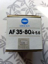 Objectif minolta - objectif,