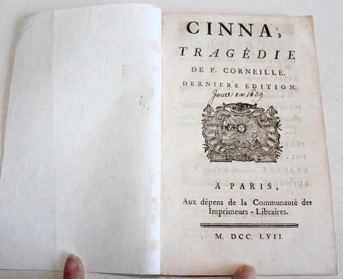 Rare cinna tragedie - de, pierre