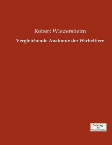 Vergleichende anatomie der - anatomie,
