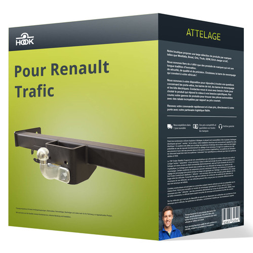 Attelage pour renault trafic - attelage,