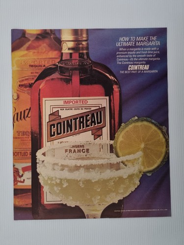 Cointreau publicité magazine - cointreau,