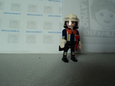 PLAYMOBIL vintage city secours pompier camion grande échelle set 4820 de 2009