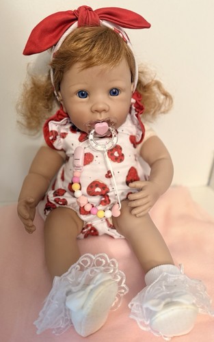 Reborn baby girl doll bunny - reborn,