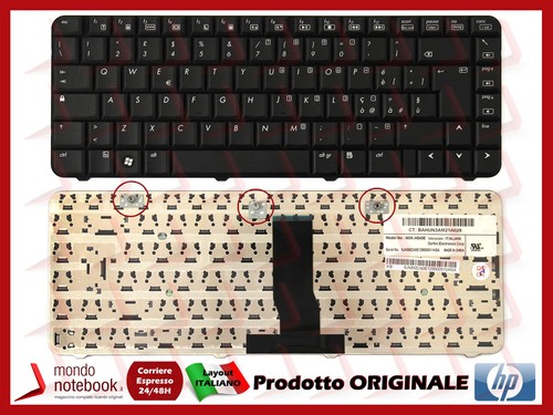 Clavier noir italien original - noir,