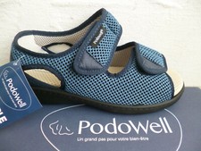 Turm PodoWell Sandales Pour Femmes Bleu