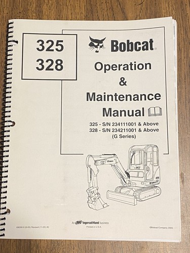 Bobcat 325 328 - 325, &