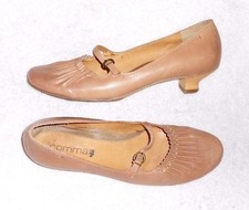 COMMA escarpins cuir nude rosé P 41 TBE