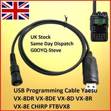 Câble De Programmation USB Yaesu VX-8DR VX-8DE VX-8D VX-8R VX-8E CHIRP FTBVX8