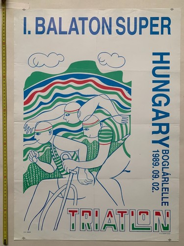 1st balaton triathlon 1989 - 1st,