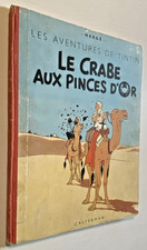 RARE : TINTIN, Le Crabe Aux Pinces d'Or- B3 - Imprimerie SAPHO - Cote BDM 700 €