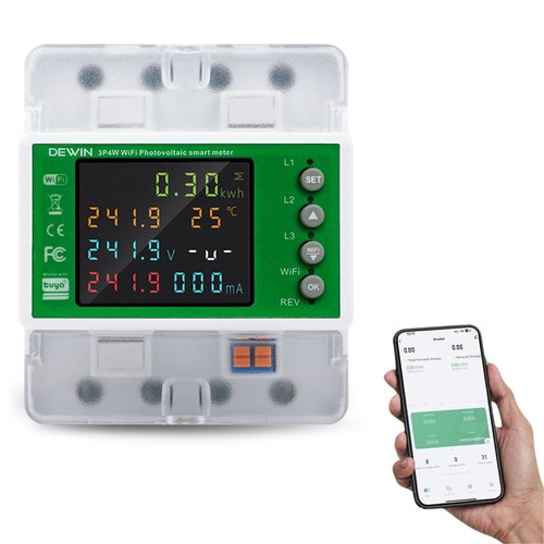 Compteur électrique phases - électrique,