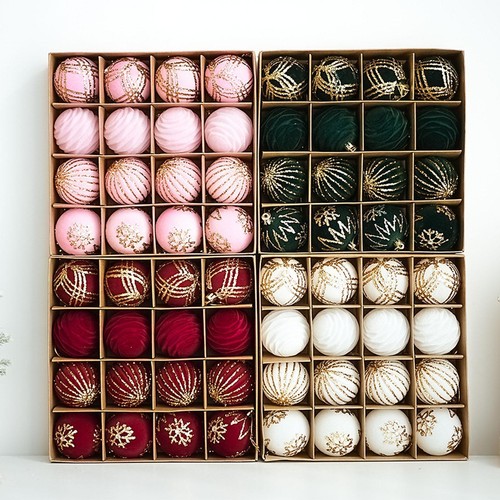 Lot boules noël pour - de, de