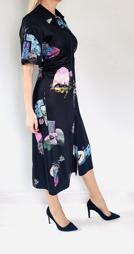 Robe chemise longue bimba y - mi-longue,