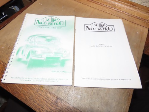 Catalogue revue 4cv - catalogue,