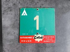 VINTAGE PLAQUE EMAILLEE