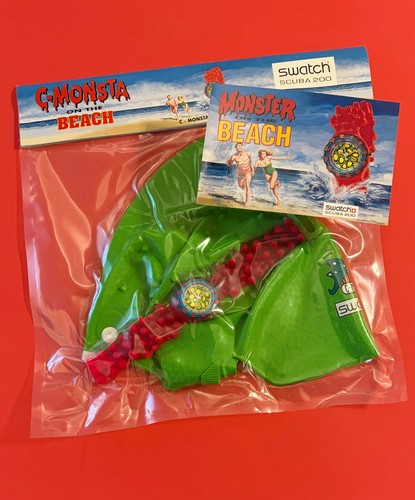 Swatch watch monsta scuba - c-monsta,