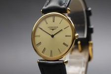 Vintage 1990s Longines La Grande Classique L4.503.2 Gold Roman Dial [Near Mint]