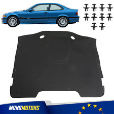 ISOLANT DE CAPOT TAPIS D'ISOLATION PHONIQUE POUR BMW E36 COUPÉ AVEC ATTACHES