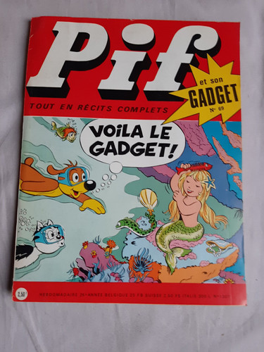 Pif gadget avec son - n°69,