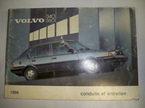 Volvo 340 360 notice - -,