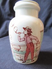 ANCIEN MOUTARDIER LUNEVILLE BULLES DE SAVON 10 cm POT à MOUTARDE 19 eme mustard