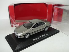 PEUGEOT 607 Phase II 2004 Gris Clair NOREV 1:43