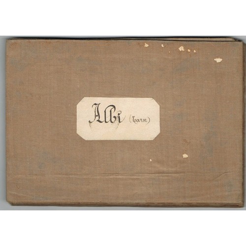Carte état major - État, albi