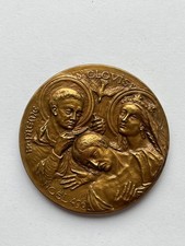 Médaille en bronze baptême