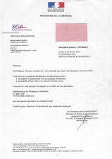 Autorisation à porter médaille Indochine et Outre-Mer " Extrême-Orient "