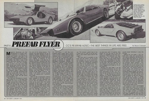 1977 1978 fiberfab - kit, car