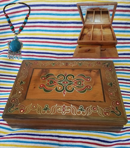 Boîte bijoux artisanale - bijoux,