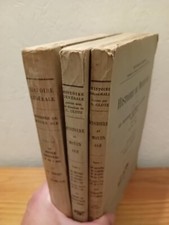 Histoire du Moyen-Âge - Lot de 3 Livres - P.UF. - Années 40